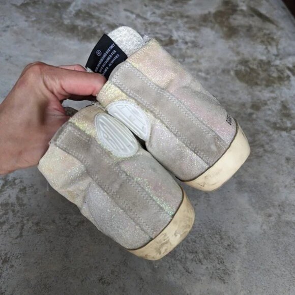 Golden Goose Glitter Francy High Top Sneakers - Picture 7 of 15